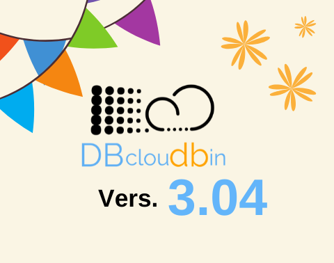 DBcloudbin v3.04 new features
